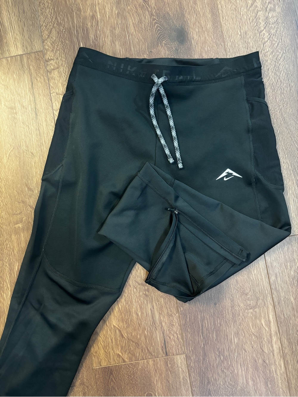 Nike Trail Lunar Running Tights | Liner, Black, Men’s Medium FB8599-010